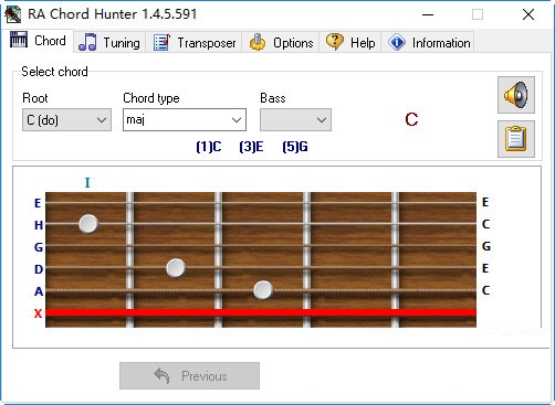 RA Chord Hunter